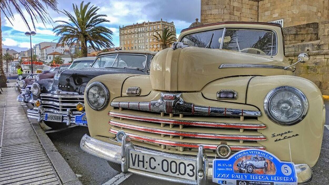 Coches clásicos en el 'Rally Teresa Herrera 2023'. Mi Clasico