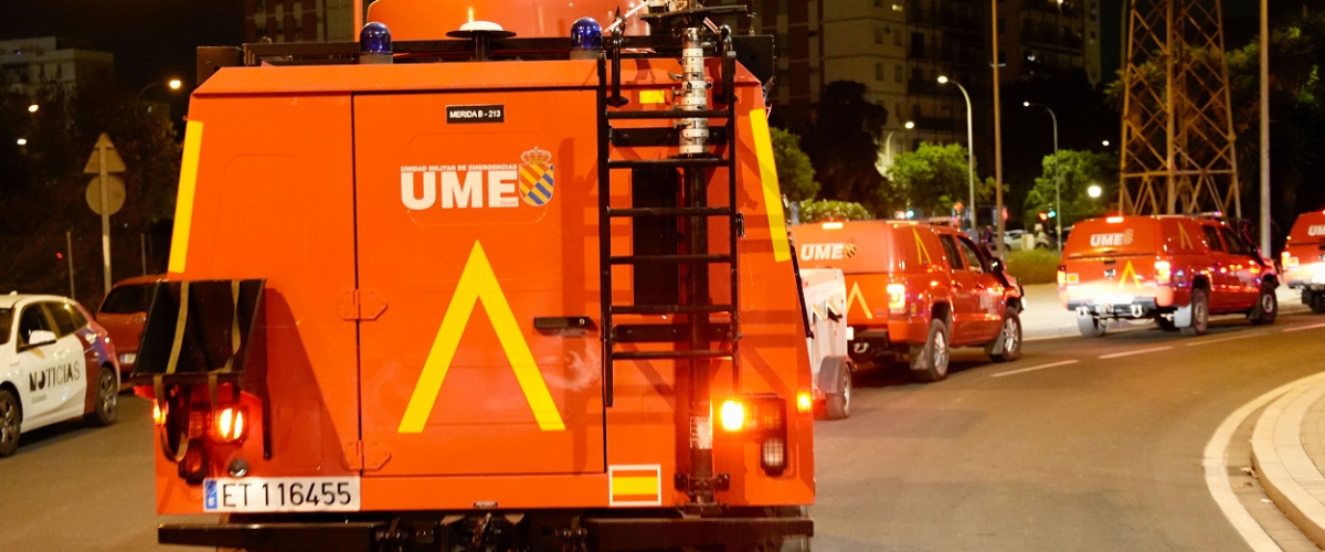 La UME se despliega en Ibiza para hacer frente al caos por las inundaciones provocadas por la DANA ‘Alice’