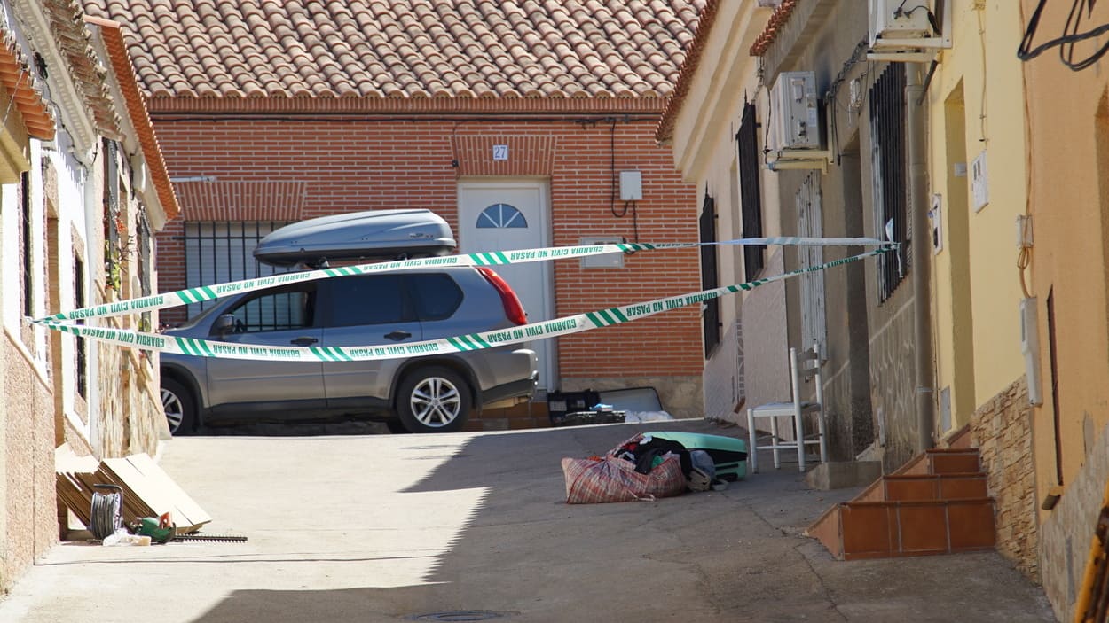 Lugar donde se produjeron los hechos en Otero (Toledo). EP. 