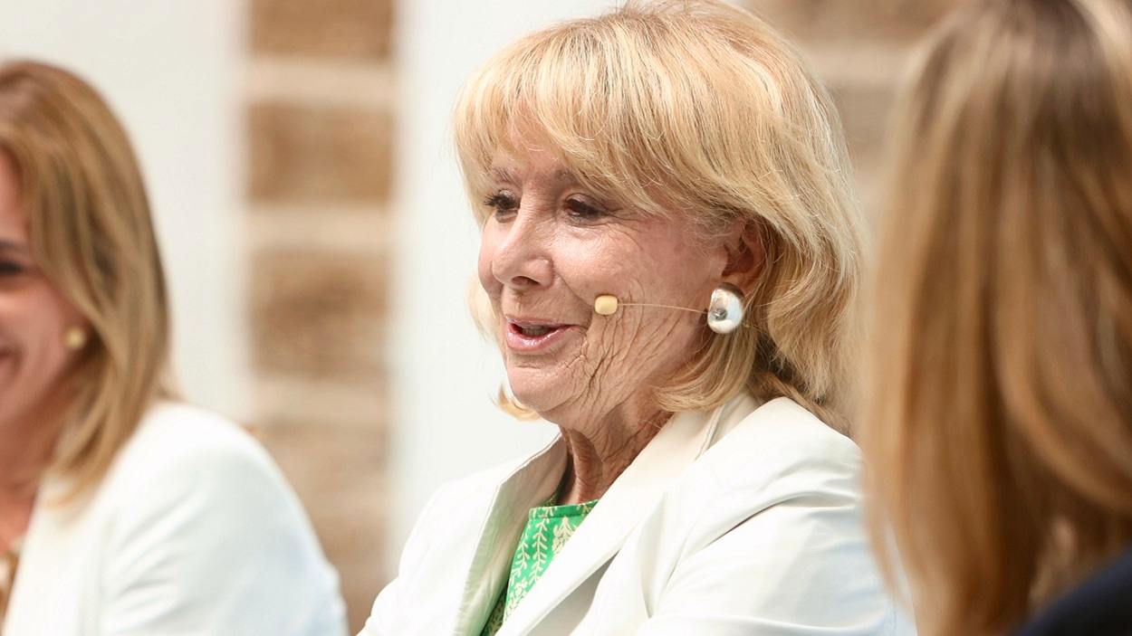 La expresidenta de la Comunidad de Madrid, Esperanza Aguirre. EP