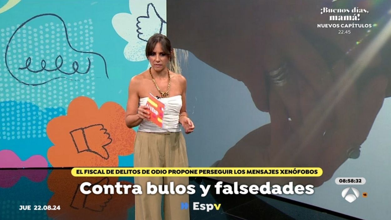 'Espejo Público' da explicaciones contra las acusaciones anónimas sobre el crimen de Mocejón. Atresmedia Televisión