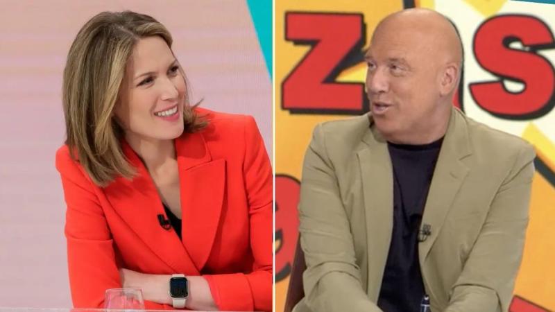 Silvia Intxaurrondo ('La Hora de La 1') y Alfonso Arús ('Aruser@s'). RTVE / Atresmedia Televisión
