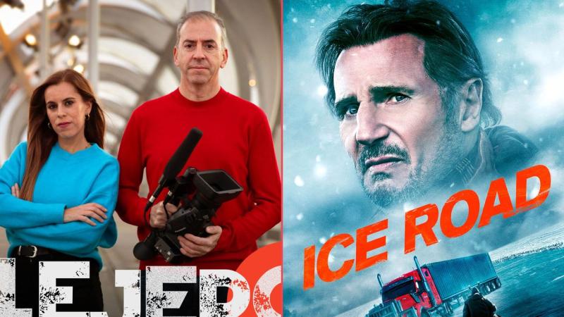 'Callejeros' supera a la cinta 'Ice Road' emitida en Telecinco. Mediaset España / Prime Video