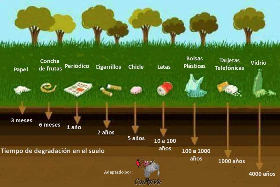 Biodegradable no quiere decir nada