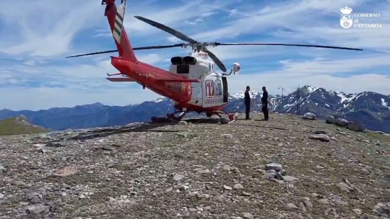 Operación de rescate en los Picos de Europa. EP