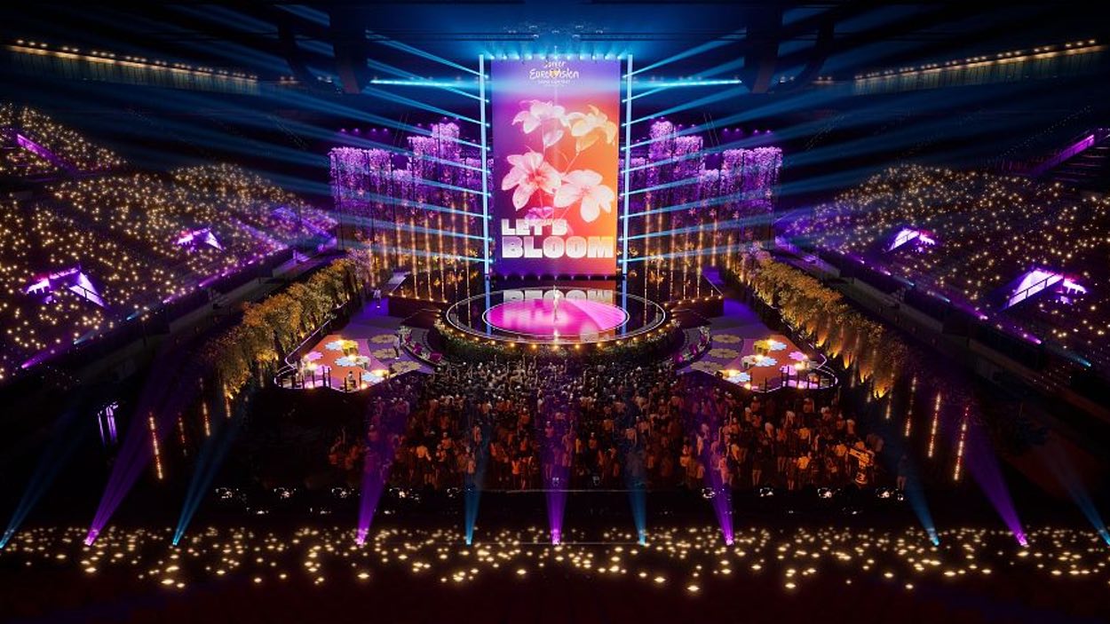 Escenario de Eurovisión Junior 2024, la primera edición en Madrid. RTVE