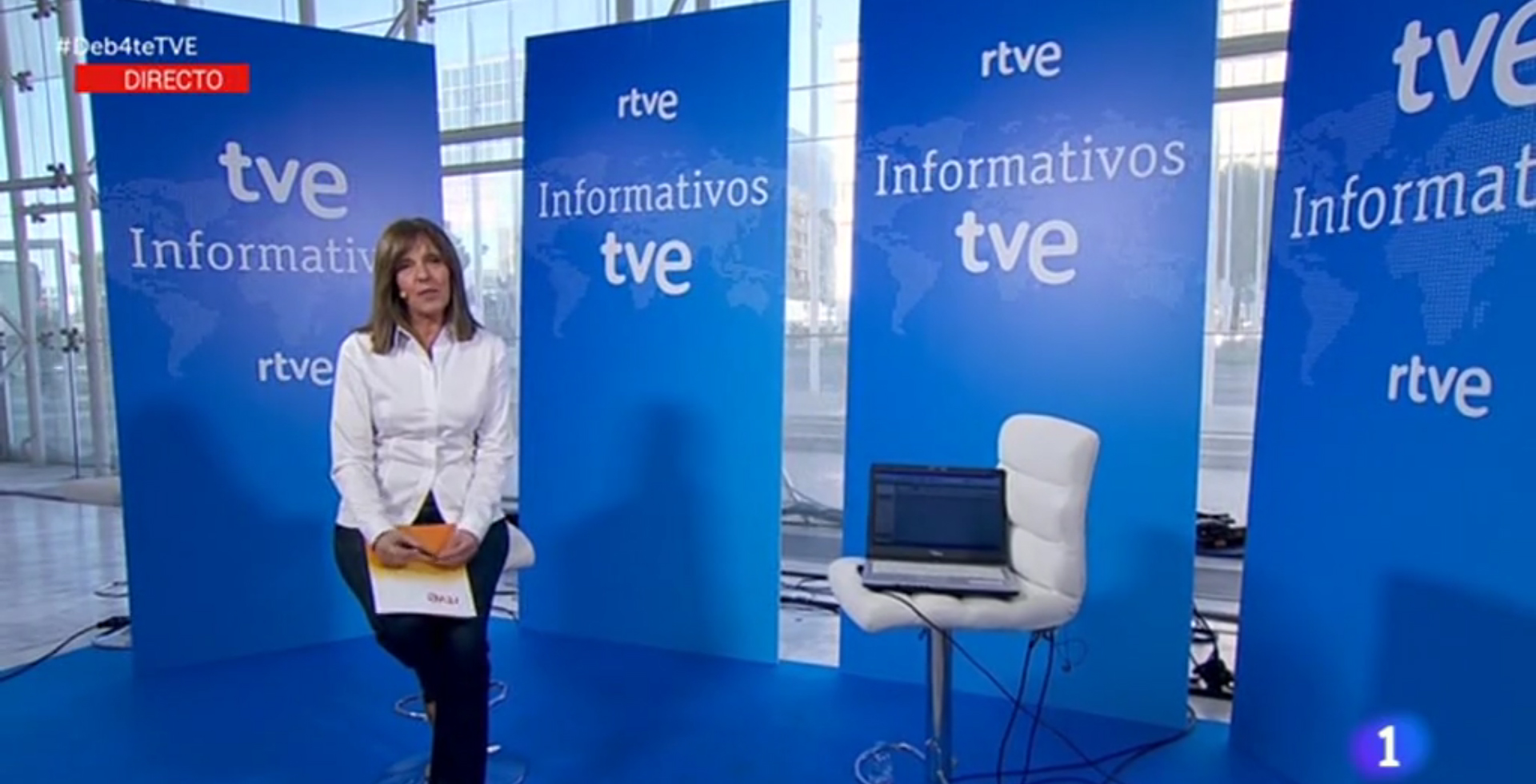 Ana Blanco, una de las caras que tienen que poner voz a la manipulación en RTVE
