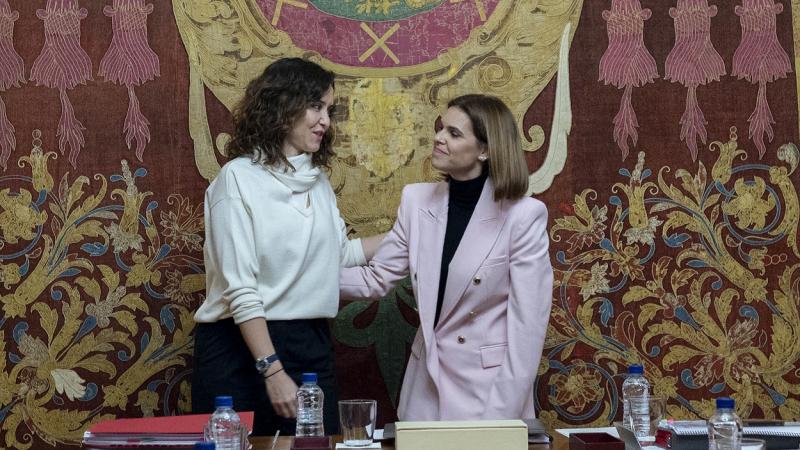 Isabel Díaz Ayuso y Judith Piquet