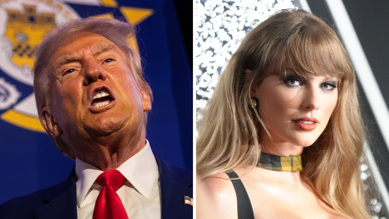 Donald Trump y Taylor Swift. EP