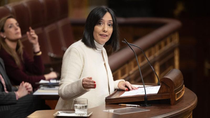 Mercedes González en el Congreso de los Diputados. EP.