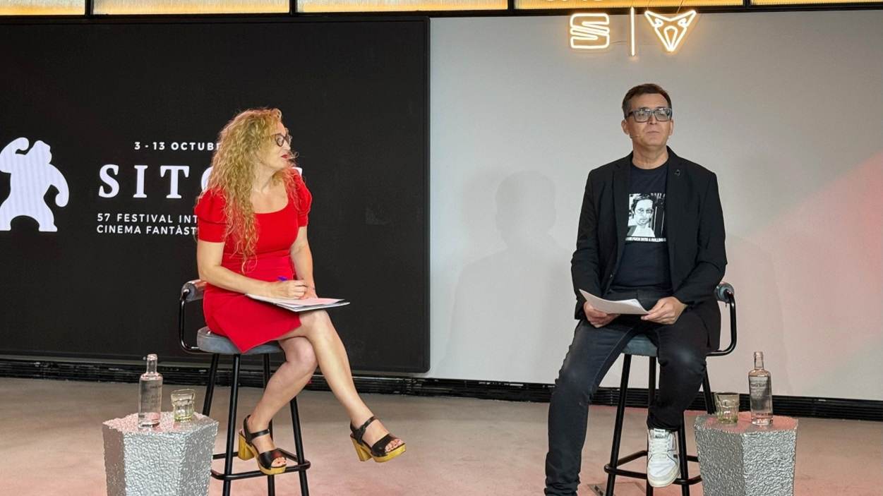Rueda de prensa de presentación de la programación del Festival de Sitges. EP