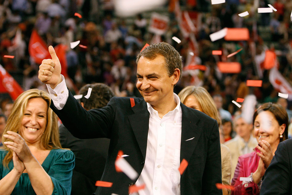 José Luis Rodríguez Zapatero durante mitin en Vista Alegre - Flickr PSOE