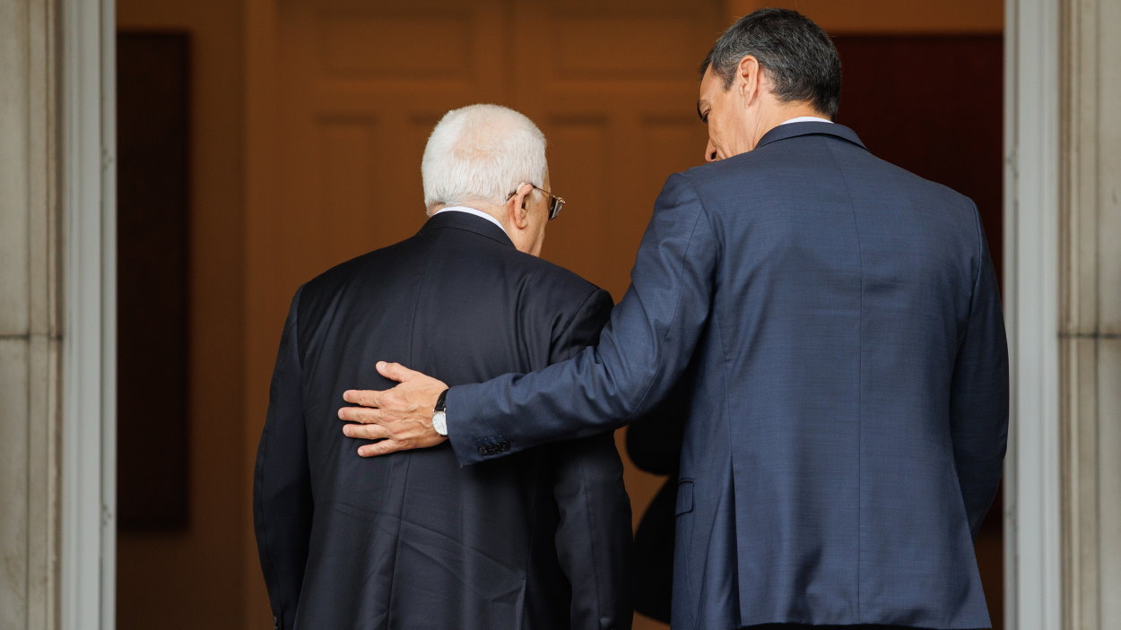 Sánchez refuerza el apoyo a Palestina en el primer encuentro bilateral tras el reconocimiento. EP.