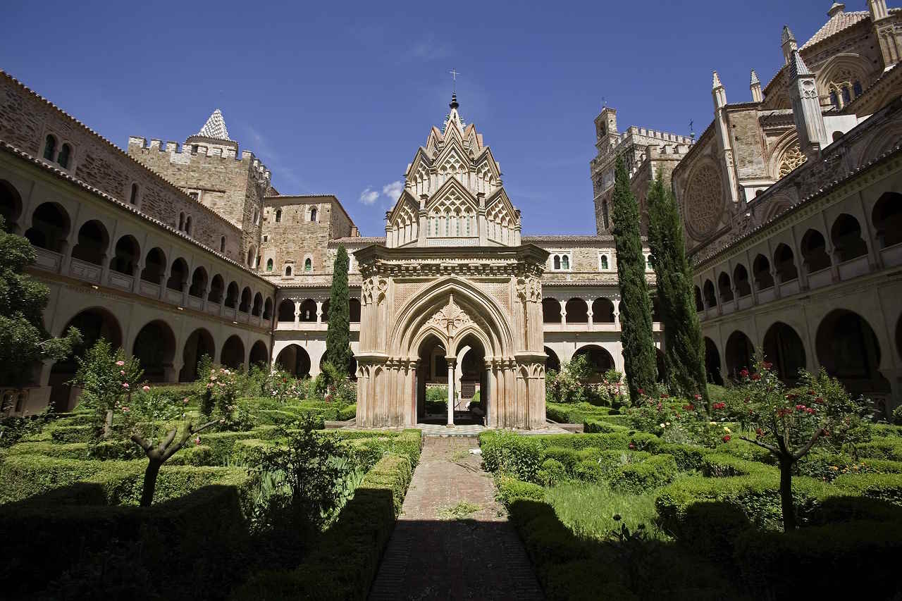 Interior del Real Monasterio de la Virgen de Guadalupe, declarado Patrimonio de la Humanidad por la UNESCO (Foto Turismo Junta de Extremadura)
