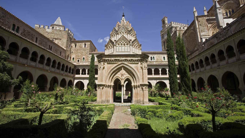 Interior del Real Monasterio de la Virgen de Guadalupe, declarado Patrimonio de la Humanidad por la UNESCO (Foto Turismo Junta de Extremadura)