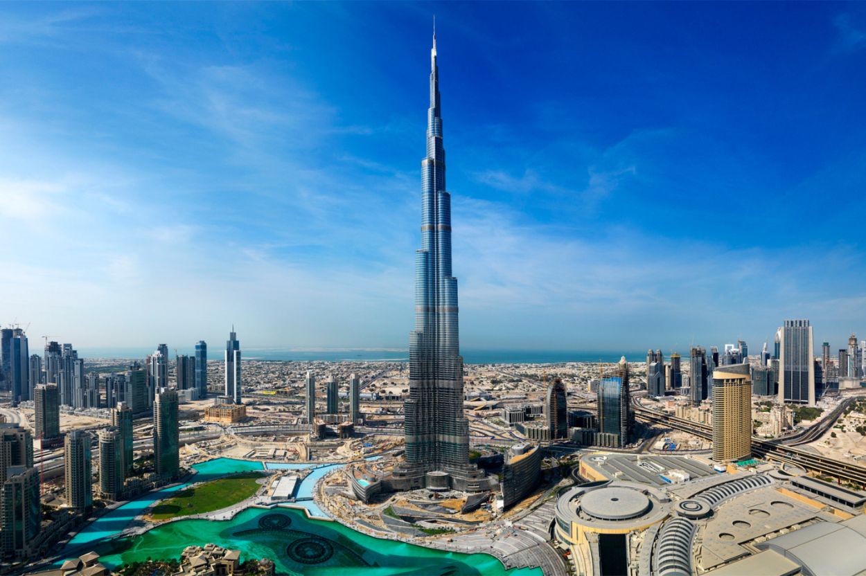 El rascacielos Burj Khalifa, en Dubai, es el edificio más alto del mundo © Turner Construction Company