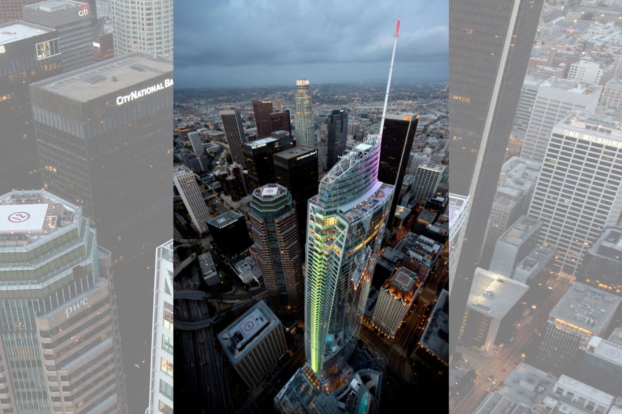 Wilshire Grand Center, el nuevo techo de Los Ángeles 2 © Turner Construction Company