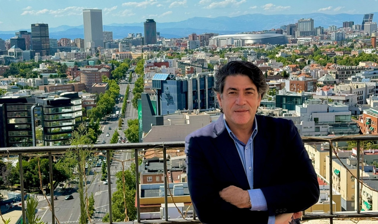 David Pérez, concejal presidente del distrito de Hortaleza. EP
