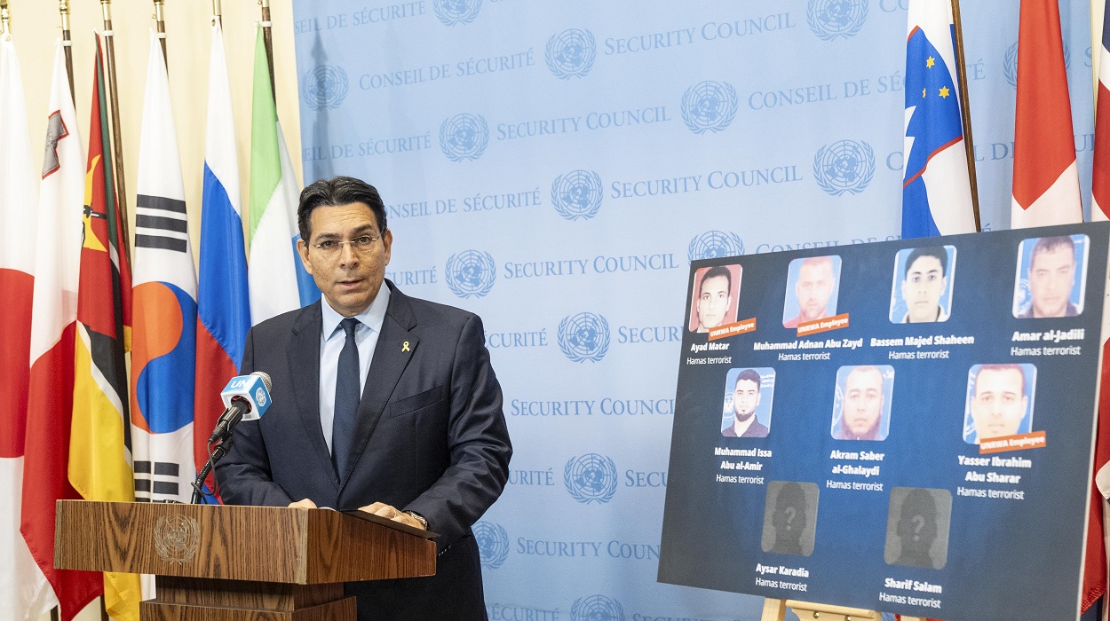El representante permanente de Israel, Danny Danon. EP