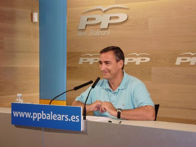 Carlos Simarro, portavoz del PP en el Ayuntamiento de Sóller