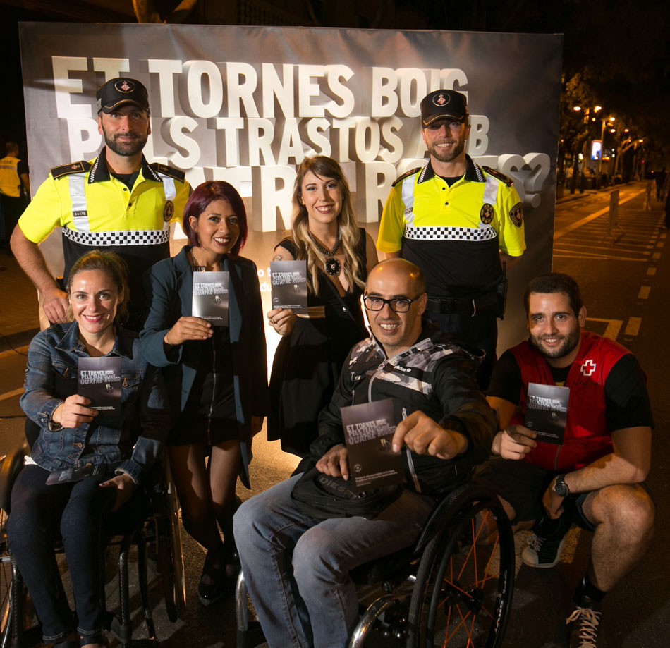 Campaña de seguridad vial de la Fundación Abertis (Foto: prensa Fundación)