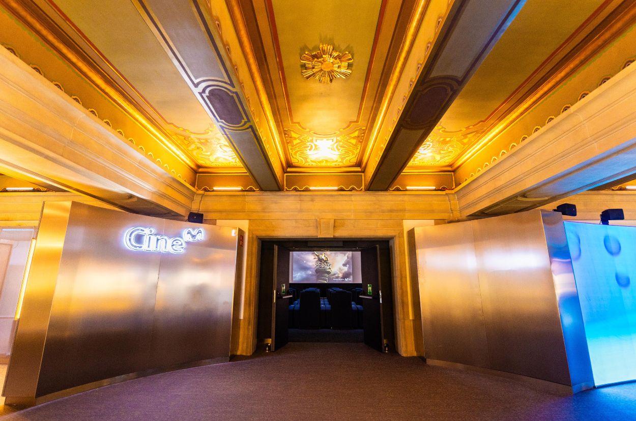 Así es el nuevo Espacio Movistar, que aúna tecnología y entretenimiento. (Foto: Telefónica)