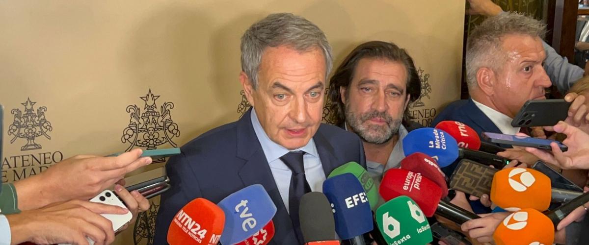 La Audiencia Nacional rechaza una querella contra Zapatero por delitos ...