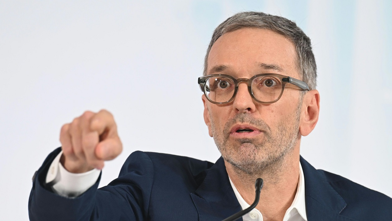 Herbert Kickl, del Partido de la Libertad de Austria. EP