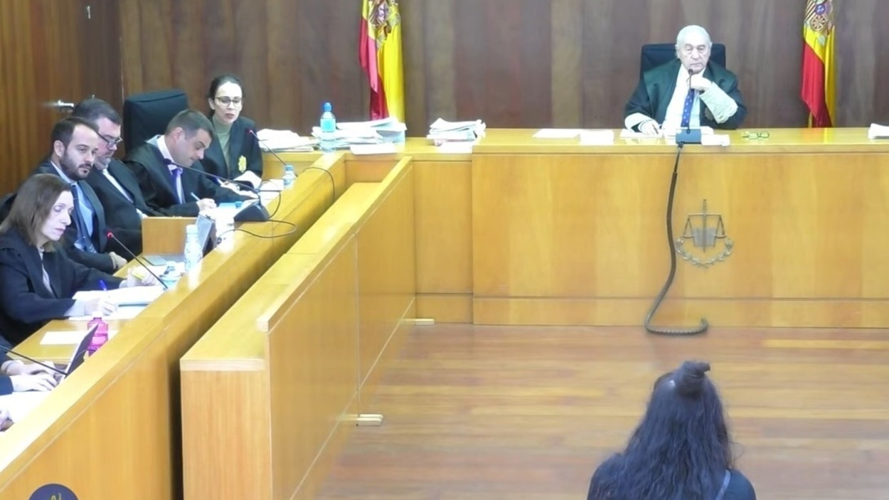 Imagen del juicio en el TSJMU en 2023. EP