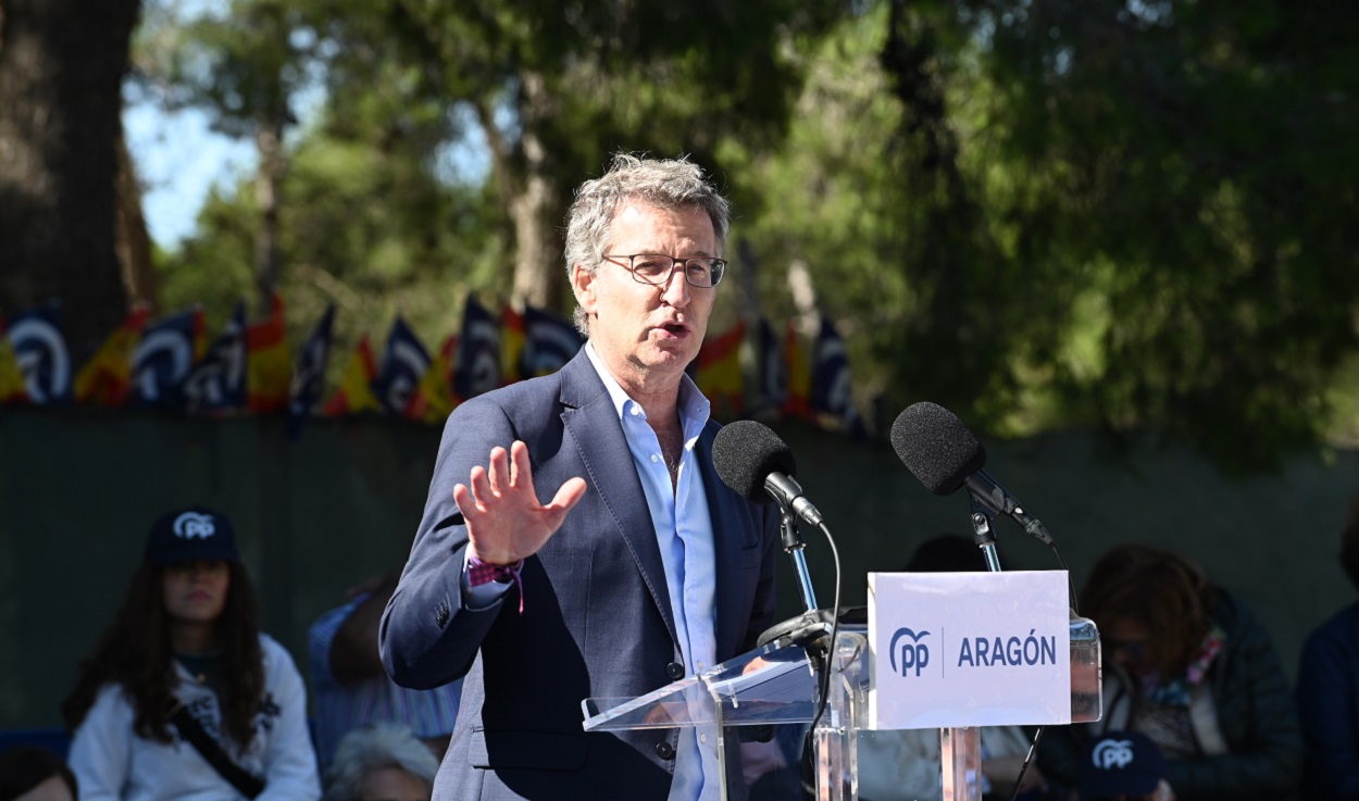 Alberto Núñez Feijóo, líder del PP. EP