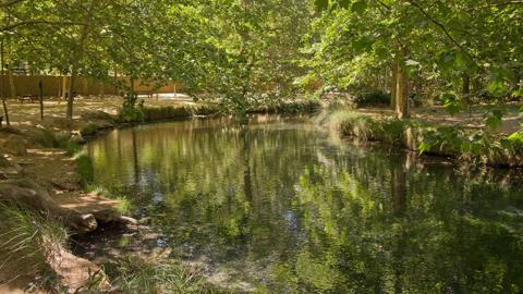 El Parque de las Fuentes del Marqués, en Caravaca, Murcia (Foto Turismo Región de Murcia)