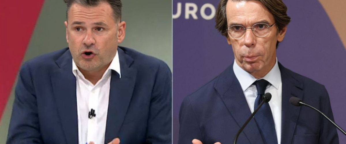 Iñaki López retrata a Aznar ante la masiva oleada de países que ya reconocen el Estado palestino: "No da una"