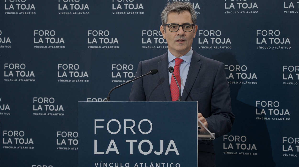El ministro de Presidencia, Justicia y Relaciones con las Cortes, Félix Bolaños. EP