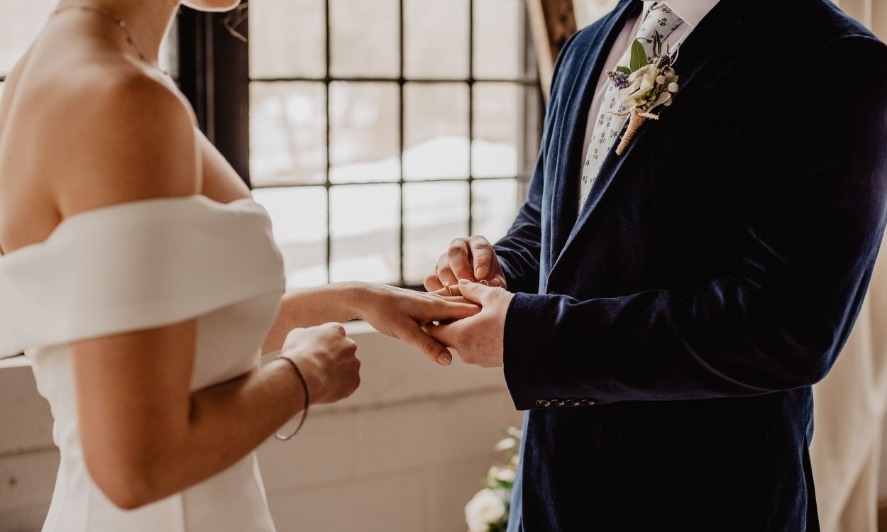 Una pareja de recién casados. Fuente EP.