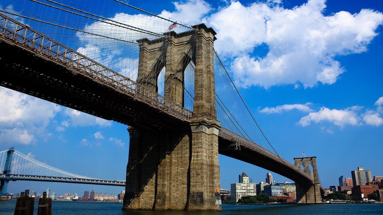 Puente de Brooklyn, en Nueva York (EEUU), uno de los iconos de la ciudad(CC)