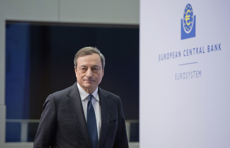 El presidente del Banco Central Europeo (BCE), Mario Draghi. EFE/Archivo