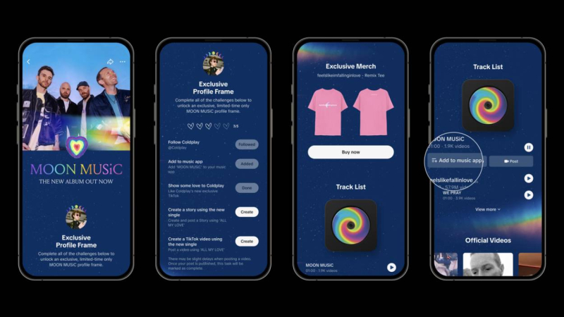 Coldplay apuesta por TikTok Coldplay apuesta por TikTok