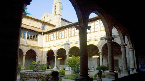 Patio renacentista del Monasterio (Foto ayuntamiento de Peñaranda)