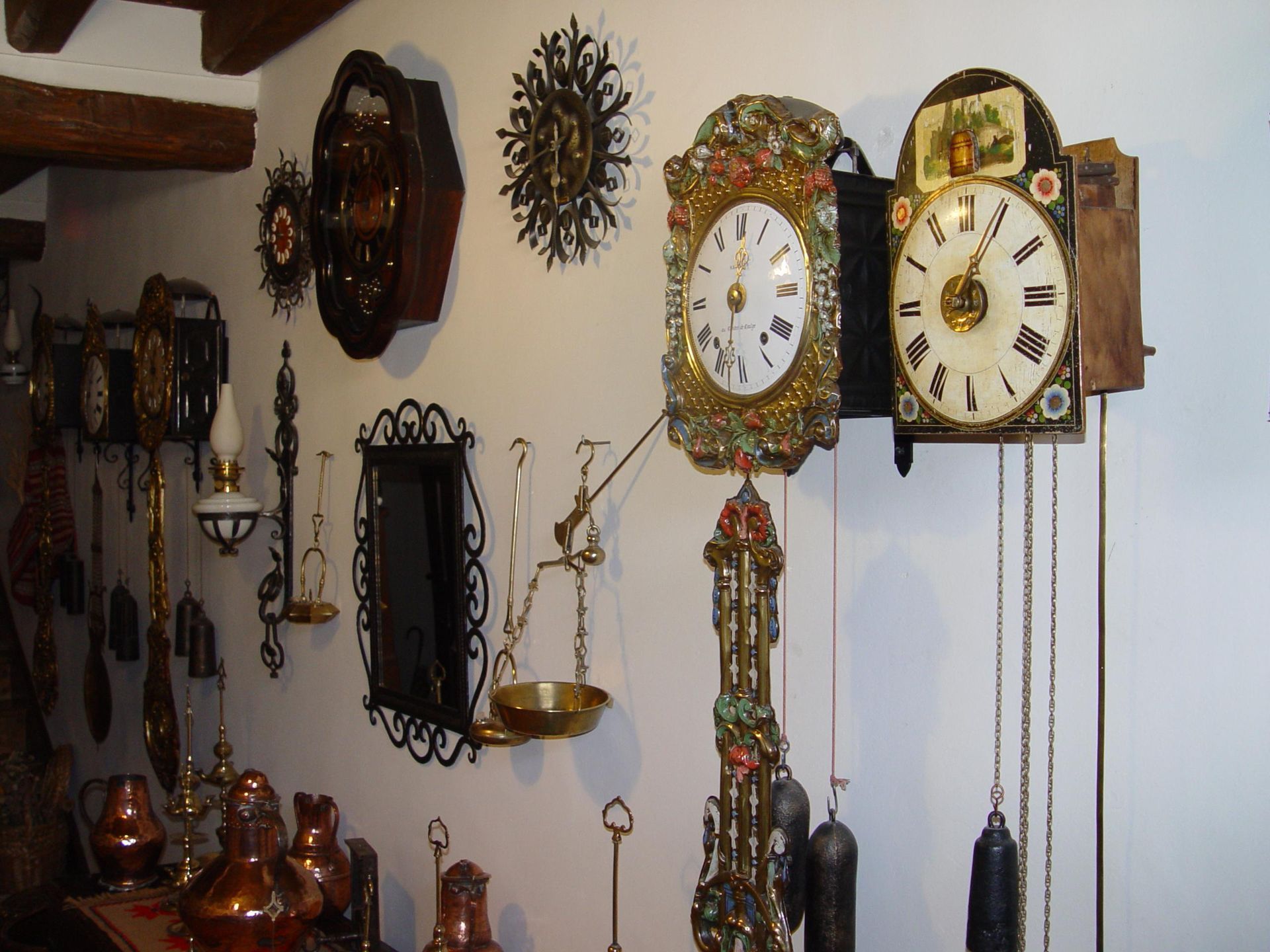 Relojes de la herrería de Peñaranda de Duero (Foto Ayuntamiento de Peñaranda de Duero)