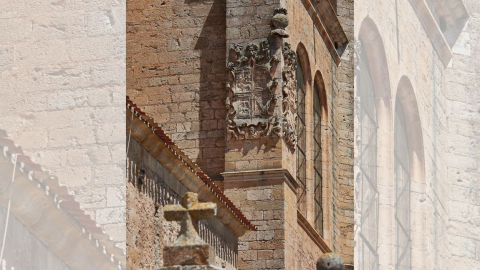 Peñaranda de Duero conserva numerosos blasones y escudos en las fachadas, símbolo de su vínculo con la nobleza (Foto Ayuntamiento de Peñaranda de Duero) (2)