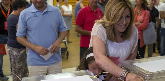 Susana Díaz no prevé unas nuevas elecciones
