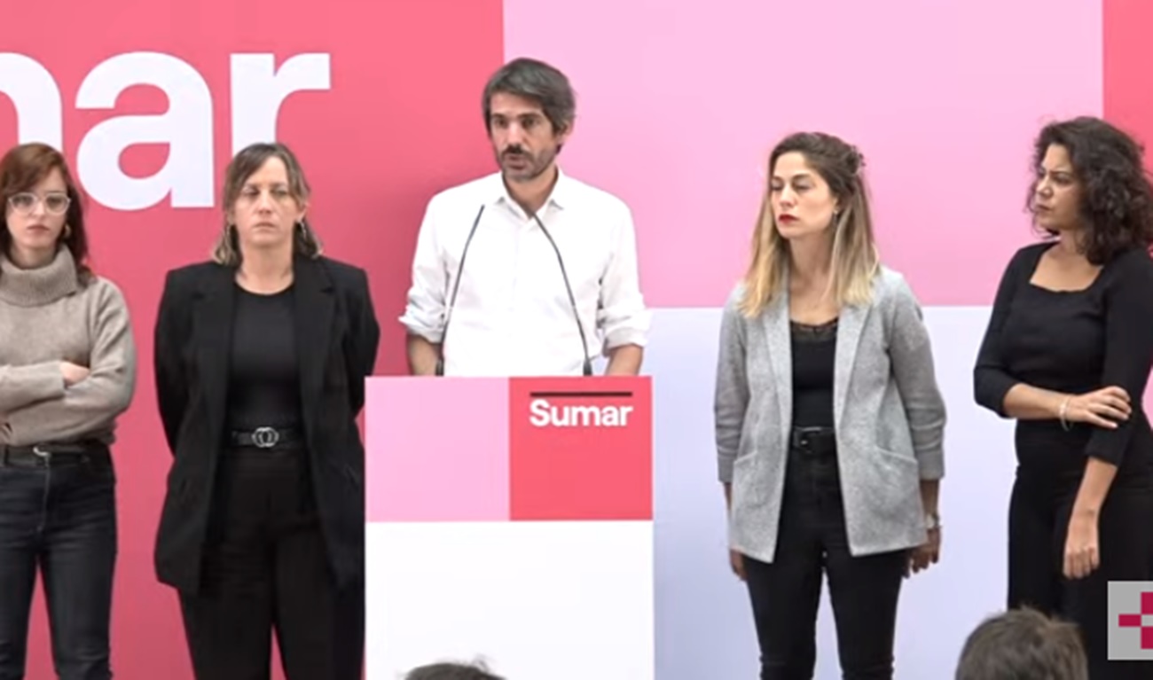 Comparecencia de la dirección de Sumar por el Caso Errejón