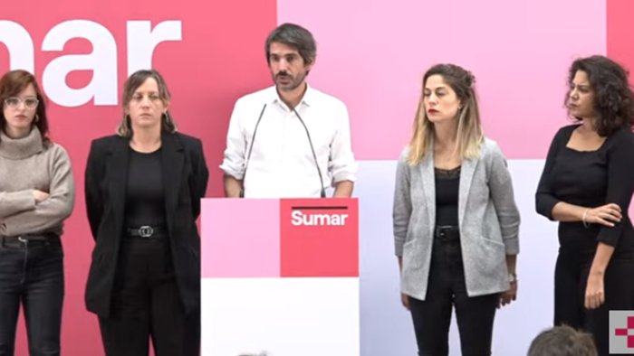 La dirección de Sumar da explicaciones sobre el Caso Errejón