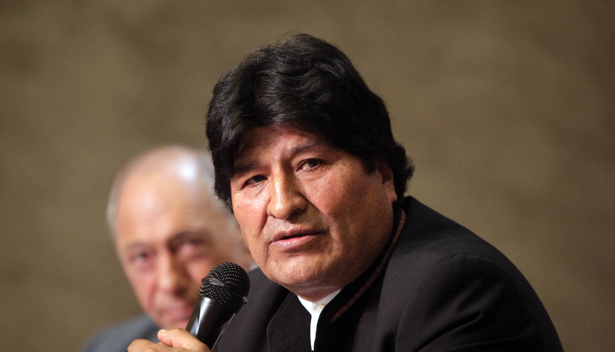 Evo Morales denuncia que ha sido víctima de un intento de asesinato. EP