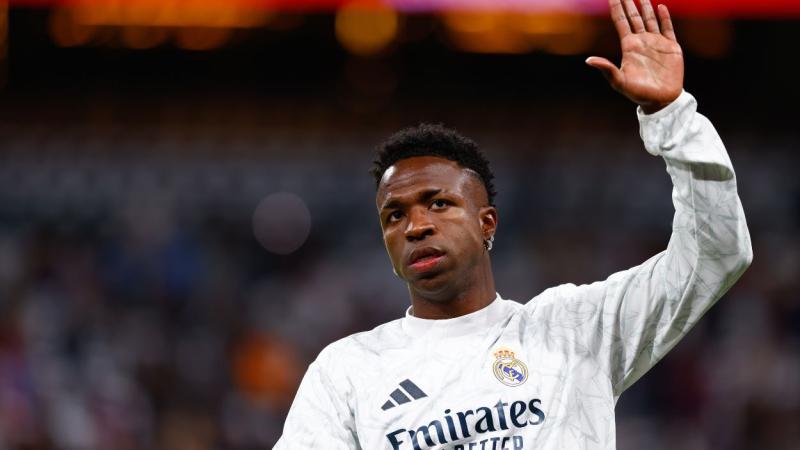 El futbolista del Real Madrid, Vinicius Junior. EP