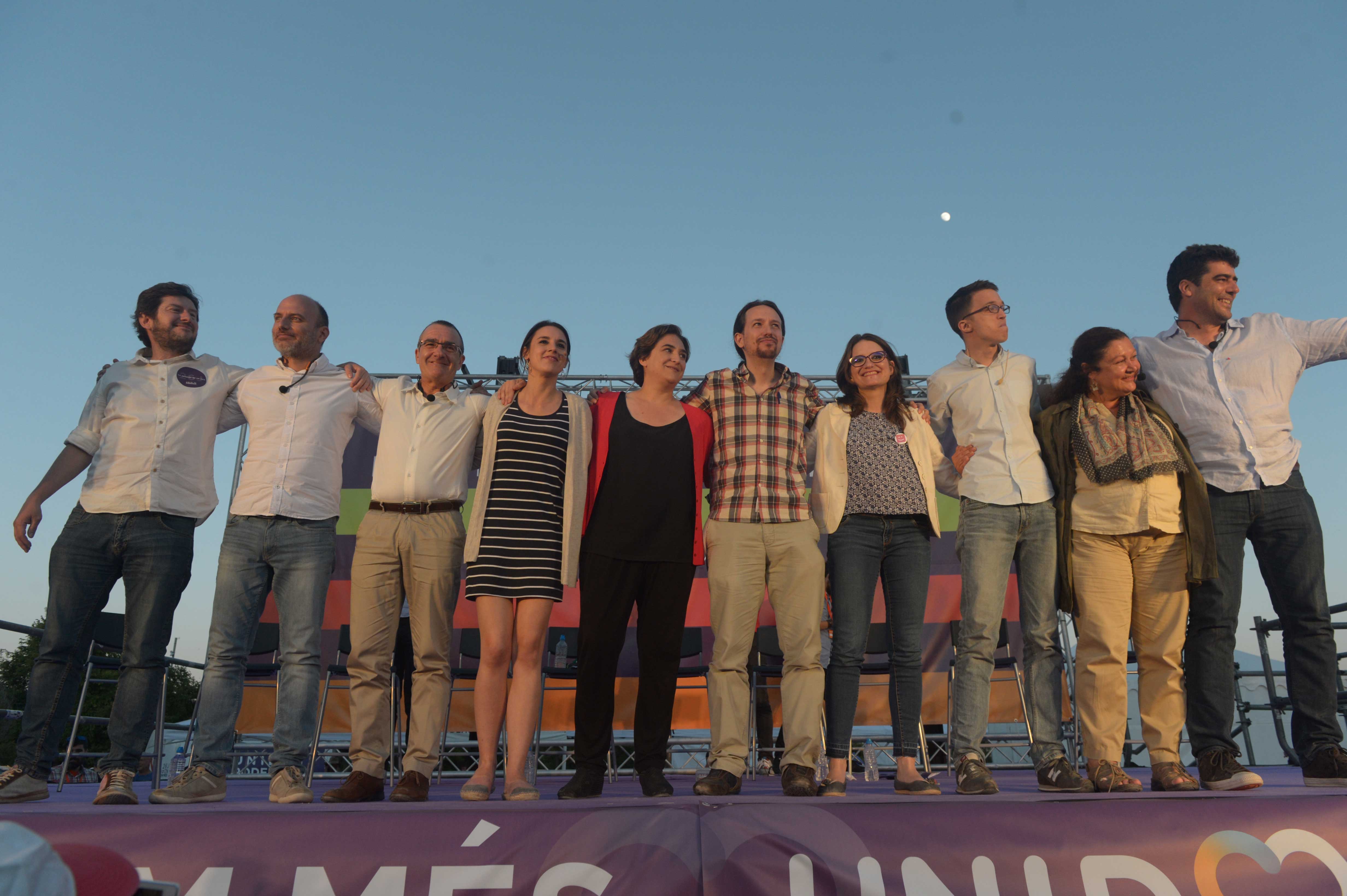 El mitin de Podemos en Palma de Mallorca