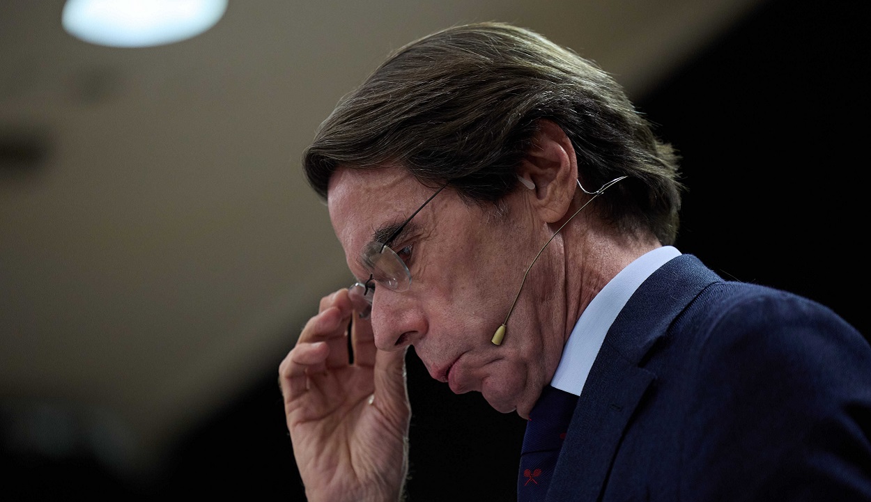 El expresidente del Gobierno José María Aznar. EP