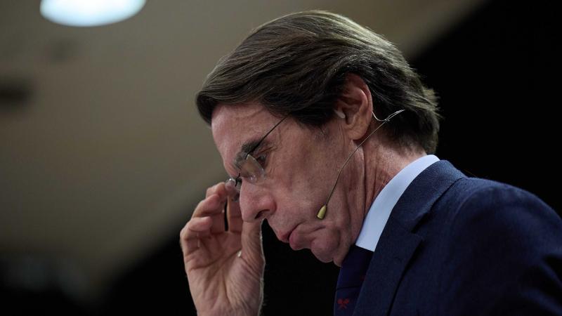 El expresidente del Gobierno José María Aznar. EP