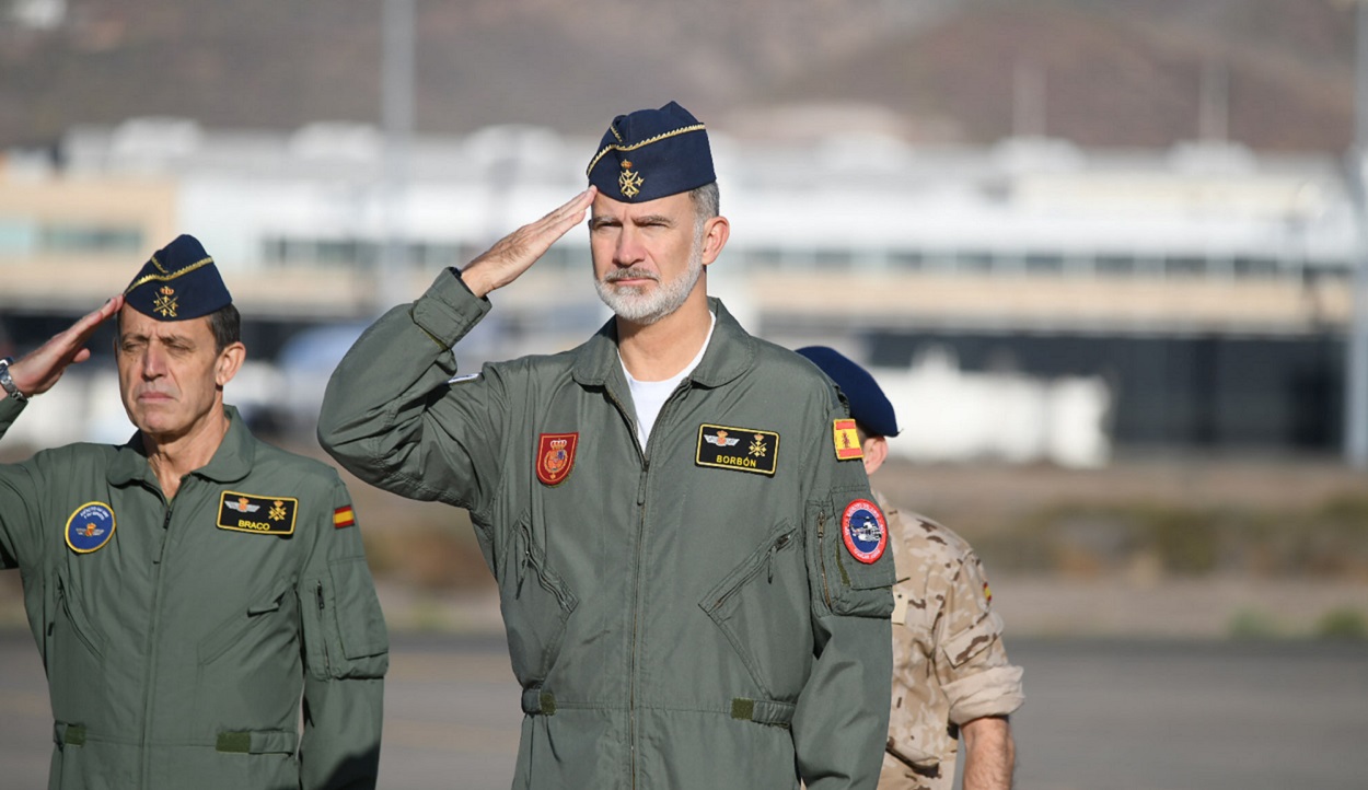 El rey Felipe VI en Gran Canaria. EP