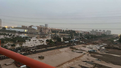 Inundaciones en muchos puntos.